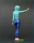 Preview: 1:18 Selfie Girl - Handmade - 3D - Unique -